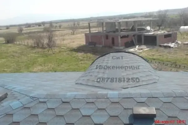 Битумни керемиди за жилищни сгради, навеси и вили